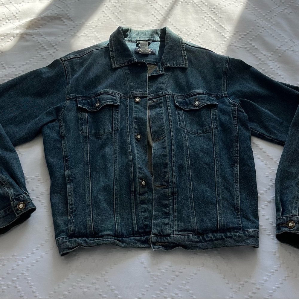 Classic Blue Denim Jean Jacket